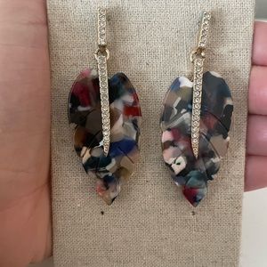 Stella & Dot Esmeralda Statement Earrings